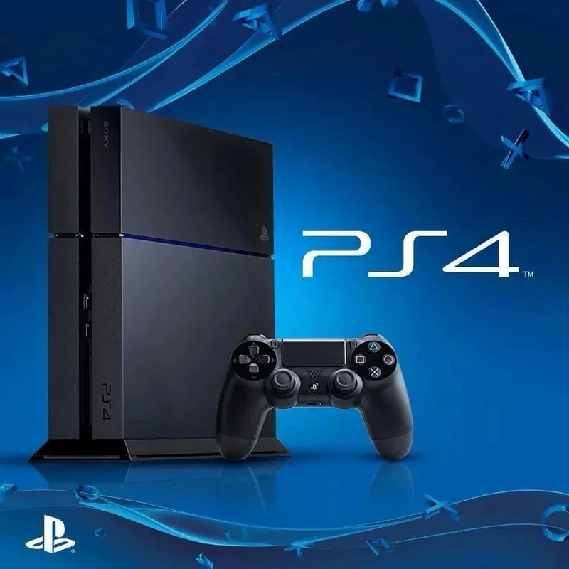 PlayStation 4 console and controller