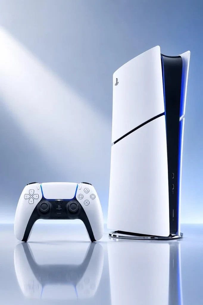 PlayStation 5 console and controller